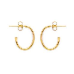 Créoles C Lisses ( 3 Tailles) 1 Créoles C Lisses ( 3 Tailles) -Atelier de Famille Soldes creole c petite d950 2