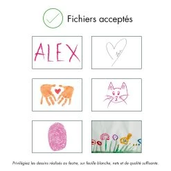 Collier Médaille Dessin Gravé Et Chaîne Perlée 2 Collier Médaille Dessin Gravé Et Chaîne Perlée -Atelier de Famille Soldes do gravure 7