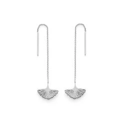 Boucles D'oreilles Papyrus Sur Chaîne