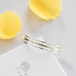 Jonc 3 Rangs Lisses Et Martelés -Atelier de Famille Soldes jonc 3 rangs decor 1200 ag 2939 1