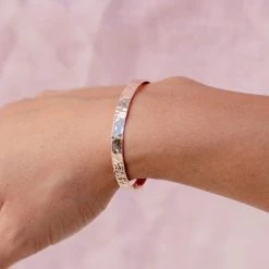 Jonc Martelé -Atelier de Famille Soldes jonc mart l rose