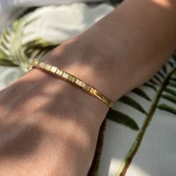 Jonc Télégramme - Bracelet Personnalisé -Atelier de Famille Soldes jonc telegramme porte