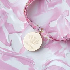 Bracelet 1 Breloque Sur Liberty Plaqué Or (gravure Joaillier) -Atelier de Famille Soldes medailleliberty 2230 3