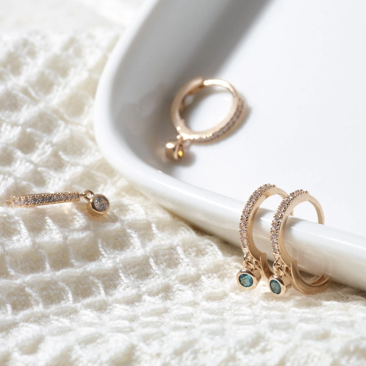 Mini créoles Diana Mini Créoles Diana -Atelier de Famille Soldes mini creole diana set 1200 3328