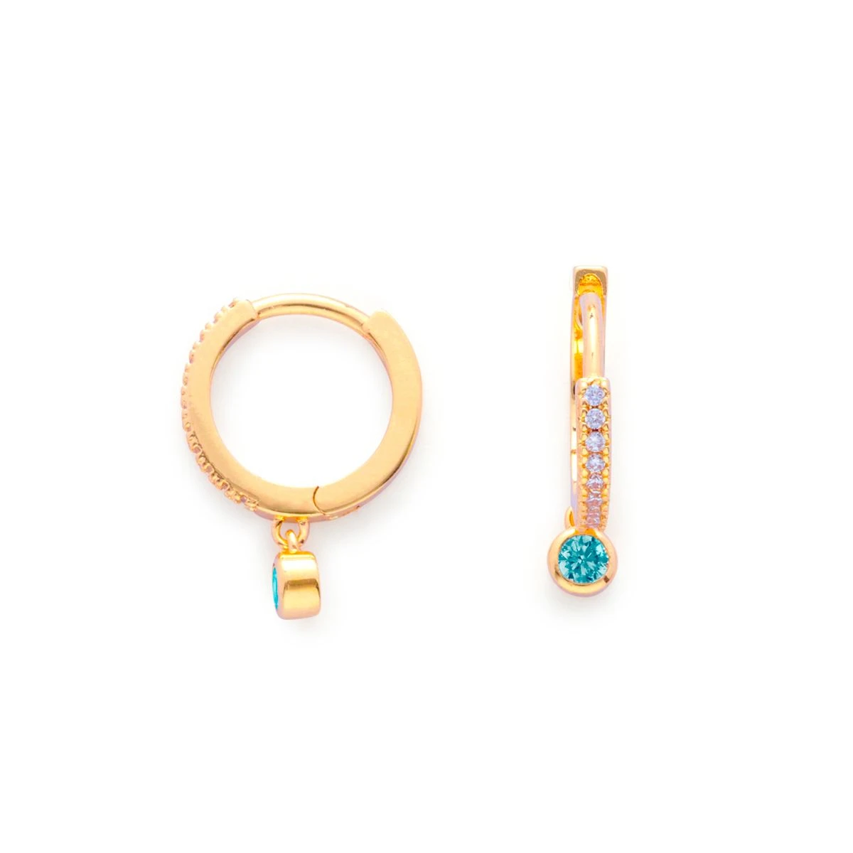 Mini créoles Diana Mini Créoles Diana -Atelier de Famille Soldes mini creoles diana bleu 1200 77a5