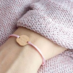 Bracelet Mini Jeton Irrégulier (gravure Joaillier) -Atelier de Famille Soldes mini jeton po 619 1200