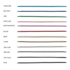 Bracelet Petite Cible Pour Homme Sur Lien Coton Ciré (gravure Manuelle) -Atelier de Famille Soldes nuancier cotoncir 1200 1 4