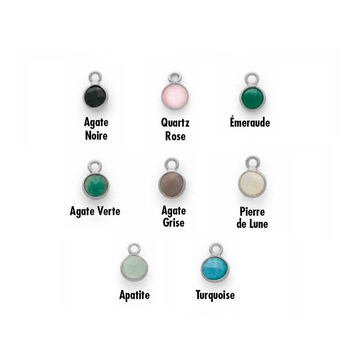 Jonc fin martelé petite pierre sertie et mini pompon Argent massif Jonc Fin Martelé Petite Pierre Sertie Et Mini Pompon Argent Massif -Atelier de Famille Soldes nuancier petites pierres serties 07 ag 1200