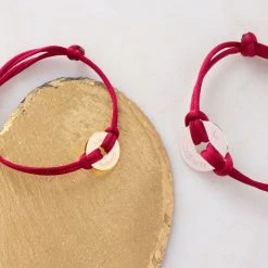 Duo De Bracelets Petite Et Mini Cible ( Gravure Joaillier)